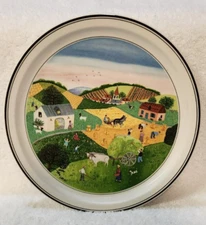 Villeroy & Boch Design Naif Laplau The Four Seasons No 2 Summer 9 1/4" Plate