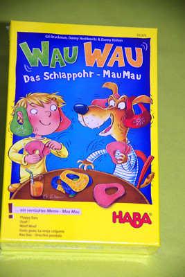 WAU WAU Das Schlappohr - MauMau ein verrücktes Memo 5-99 Jahre von Haba 303270