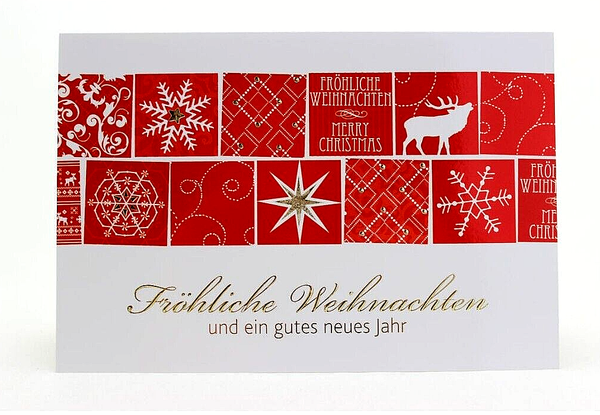 Weihnachtskarte Karte Zu Weihnachten GlüCkwunschkarte Merry Christmas A 438-image