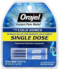 Orajel Mouth Sore Medicine, Gel, 0.42oz