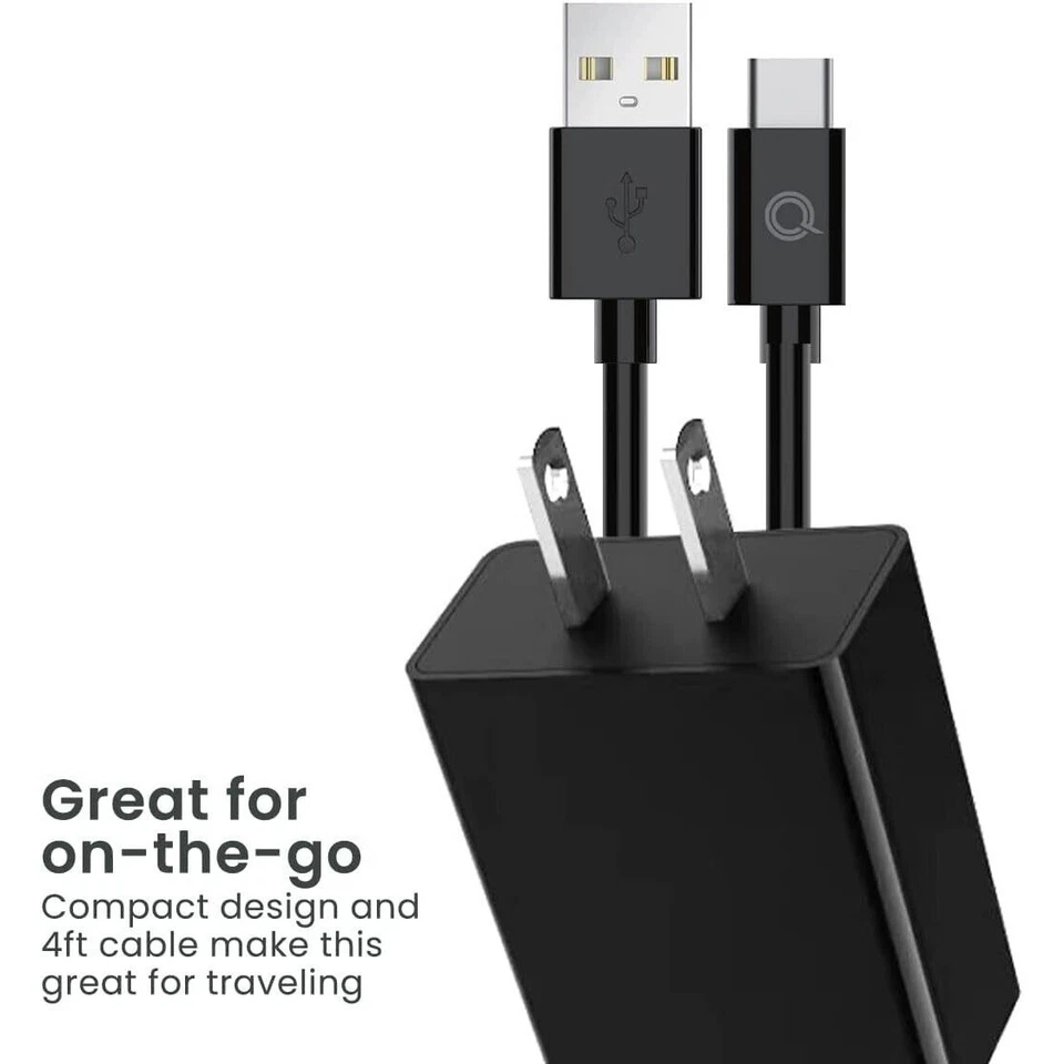 QUIKCELL POWER Wall Charger + USB-A/USB-C BLACK IPHONE 15/ANDROID $14.95 - Image 3 of 4