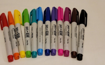 Permanent Markers~ Pen & Gear Fine Tip Permanent Markers (A-2)