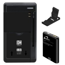 Large Power 1900mAh Battery Universal Charger for Kyocera DuraXV Extreme E4811