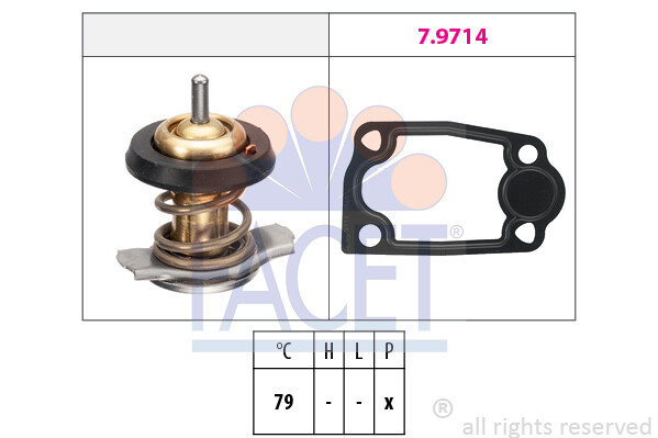 Facet Thermostat FüR Citroen Jumper; Peugeot Boxer-image