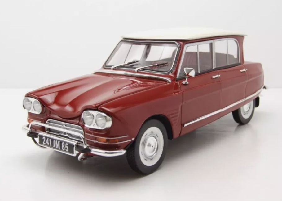 Citroen AMI 6 Club Corsaire red 1968 1/18 Norev 181602
