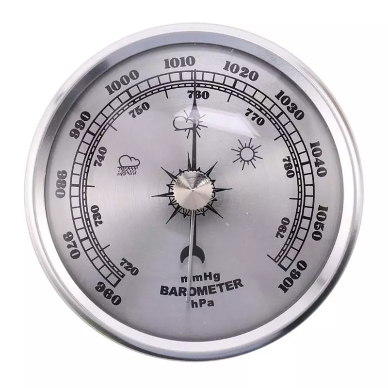 Barometer temperature humidity gauge outlet