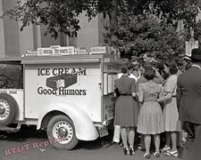 Good Humor Ice Cream Truck Photo Washington DC Year 1942  8x10