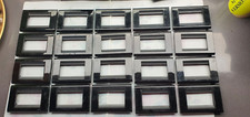 20 Plaques bticino Living Classic Metal A 3 Places Black Code 4713NR