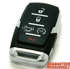 OEM 2019-2024 RAM 1500 5 BUTTON REMOTE START KEY FOB 68584155 OHT-4882056