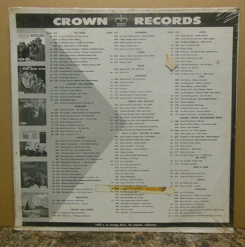 Sealed! Eddie Gomez & His Latin American Orch: Caribbean Rendezous, 12" LP Mint - Picture 2 of 2