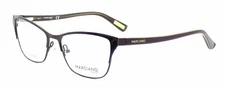 Marciano By Guess GM0289 050 Brown Metal Optical Eyeglasses Frame 53-16-135 GM A
