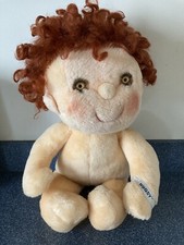 Vintage 1985 Kenner Hugga Bunch Hugsy Doll Curly Hair Plush Boy 19