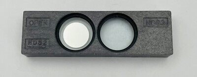 NIKON ND32 NEUTRAL DENSITY MICROSCOPE FILTER SLIDER FOR LABOPHOT & OPTIPHOT