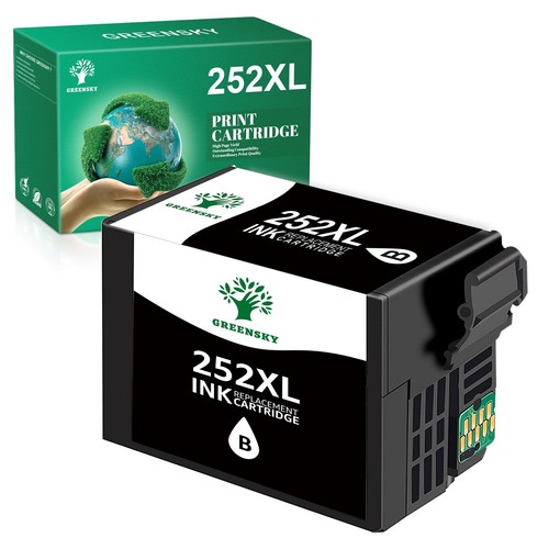 T252XL 252 XL 252XL Ink Cartridge For Epson WorkForce WF-3620 WF-3640 WF-7610 - 第 6/15 張圖片