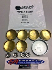 Mopar Big Block 383 400 440 Engines Brass Expansion Plug Kit Melling Mpe-114br