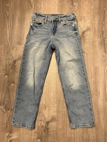 Girl's Gap Kids High Rise 90's Loose Jeans- Size 7- Pre-owned