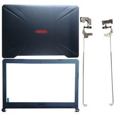 New for ASUS F80 FX80G FX504G FX504GE LCD Back Cover Front Bezel Hinges L R