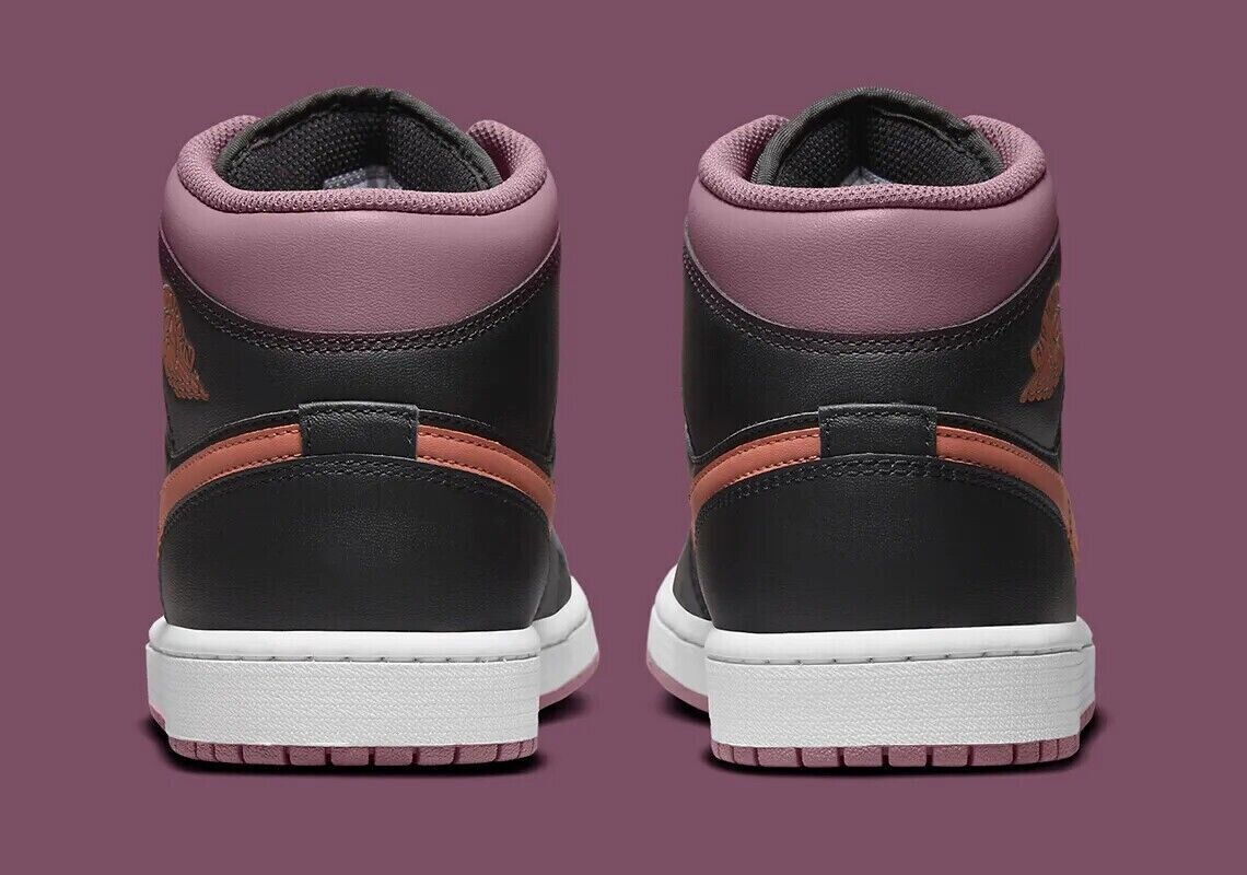 Nike Air Jordan 1 Mid SE Shoes Black Sky J Mauve FB9911-008 Nike Air Jordan 1 Mid SE Shoes Black Sky J Mauve FB9911-008