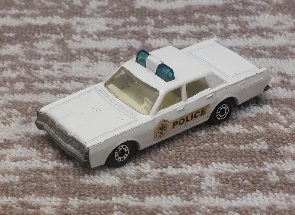 Matchbox mercury 2025 police car