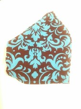 Handmade Washable Face Mask With Filter Pocket and Elastic For The Ears