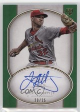 2018 Topps Definitive Collection Rookie Green 20/25 Jack Flaherty Auto 06ov