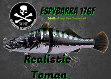 Bone Fishing Espybarra 176F Multi-Function Swimbait - REALISTIC TOMAN
