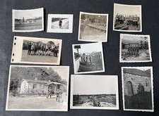 WWII WW2 Third Reich German War Wehrmacht Soldiers Rifle Officer Lot 10 Photos