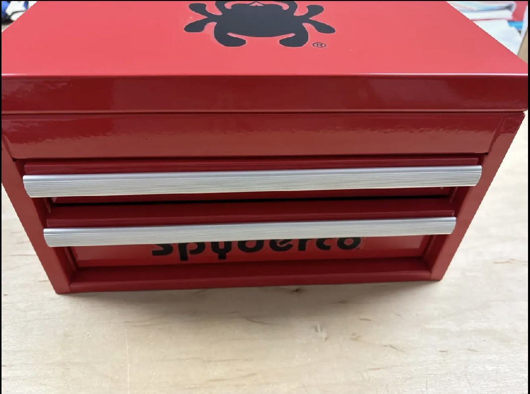 Front Rails Drawers 🔥 SPYDERCO × SMKW EXCLUSIVE TOOL BOX — BRAND NEW IN BOX! 🔥 | eBay