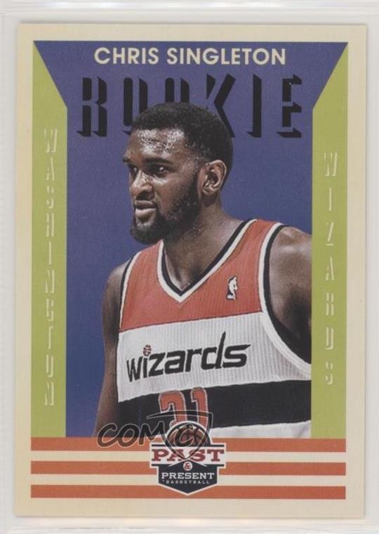 2012-13 Panini Past & Present Rookie Chris Singleton #201 Rookie RC 3a3