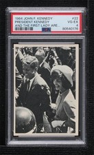 1964 Topps The Story of John F Jacqueline Kennedy Jackie #22 PSA 4 0nr3