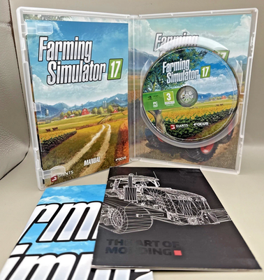 #ad #ad FARMING SIMULATOR 17 Pc DVD Rom 2017 Farm Sim FAST DISPATCH CIB $6.99