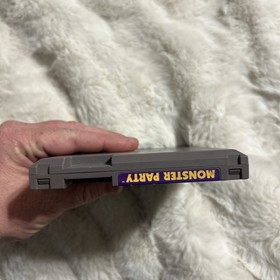 Monster Party (Nintendo NES, 1989)-AUTHENTIC-TESTED & WORKS