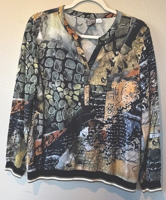 Simply Art By Dolcezza Abstract Written Word Post Stamp Print Top M