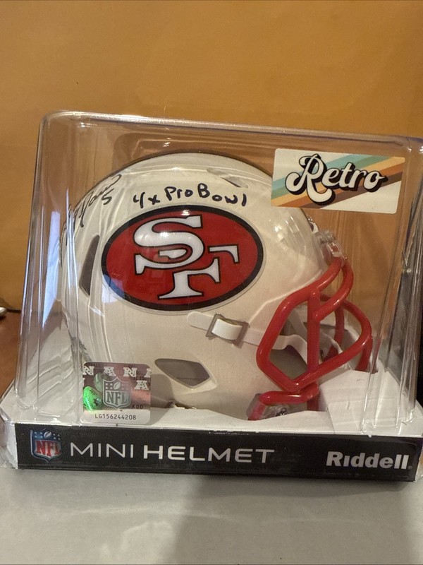 Jeff Garcia Autographed San Francisco 49ers Mini Helmet 4x Pro Bowl JSA
