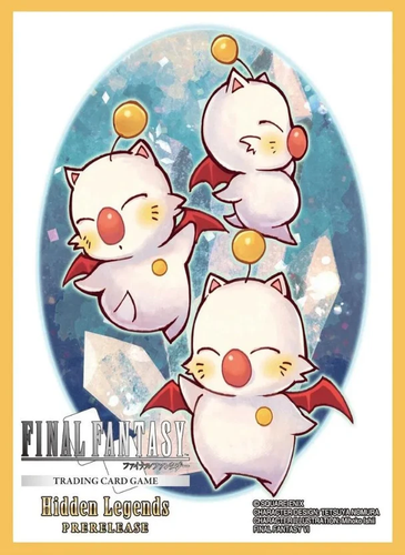 Moogle Mog Final Fantasy TCG Hidden Legends custodia per carte pre-release - Foto 1 di 2