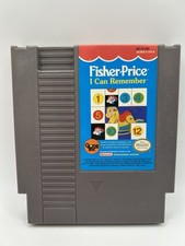 GameTek Fisher-Price: I Can Remember for Nintendo NES Game Cartridge Tested