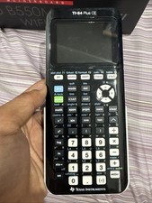 Texas Instruments TI-84 PLUS CE Graphing Calculator - Black