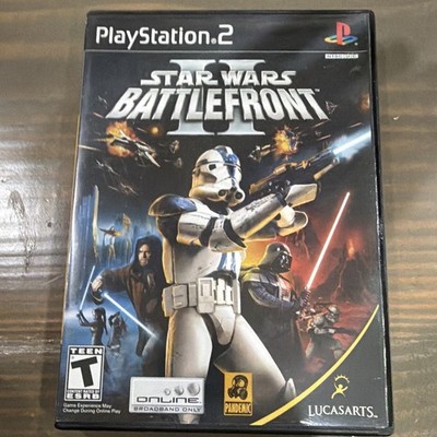 Star Wars Battlefront II (Sony PlayStation 2) T NTSC-U/C 2005 CIB LucasArts