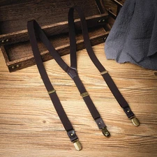 Suspenders for Type for Big and Tall Vintage Design Fashion Elastic Wide