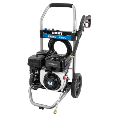 #ad HART 2500PSI 2.5 GPM 212cc Cold Water Gas Pressure Washer $288.00