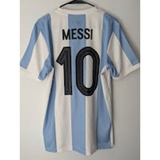 Argentina 2024 Anniversary Messi #10 Adidas Jersey Men's Medium