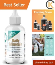 Electrolyte Balance Drops - Essential Minerals for Hydration - Travel Size 2 oz