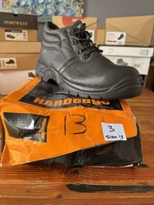 Safety Shoes Steel Toe, Size UK 13 (EU 48)