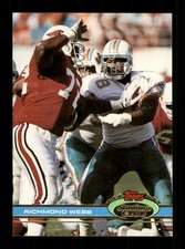 Richmond Webb #78 Miami Dolphins Topps Stadium Club Football Trading Card