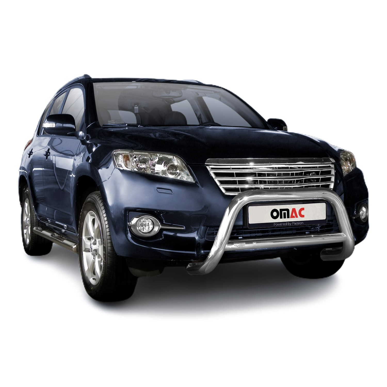 Pare-buffle Toyota RAV4 2010-2013 résout les rayures pare-chocs acier inox argent