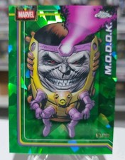 2026 Topps Chrome Marvel Sapphire M.O.D.O.K. #73 Green 63/99