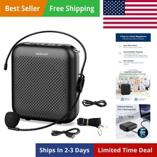 Bluetooth Voice Amplifier, Power Amplifiers, Portable Mini Wired Microphone H...