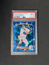 2025 Bowman Sapphire Edition Kevin McGonigle Chrome Prospect PSA 10