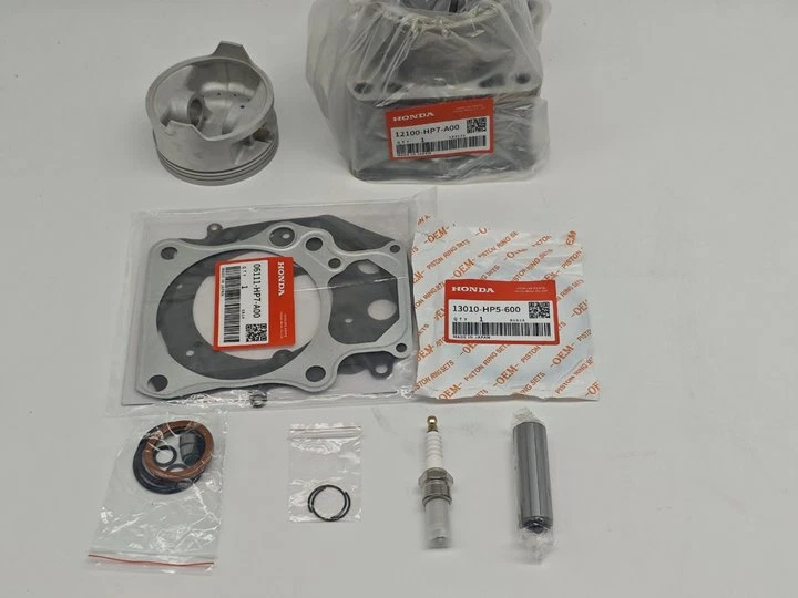 NEW OEM Top End Rebuild Kit Cylinder For Honda Recon 250 TRX 250 1997-2020 USA Foto 3 de 3