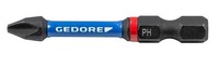 Gedore Torsions-Bit-Satz 1/4 Zoll Kreuzschlitz Ph 1 L 50 Mm, 2-Tlg